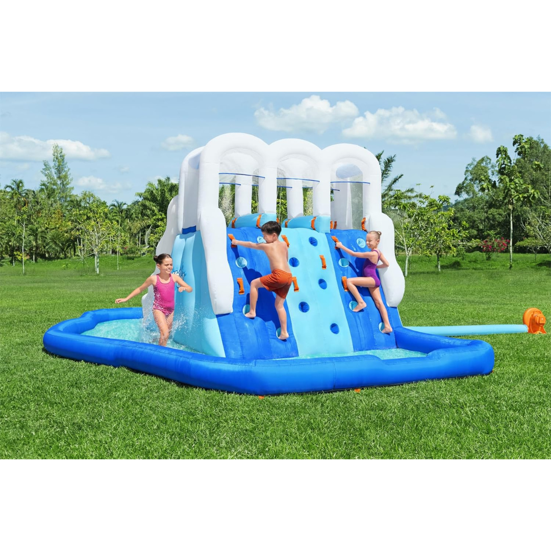 Inflatable Triple Slide - Splash Pool Water Park