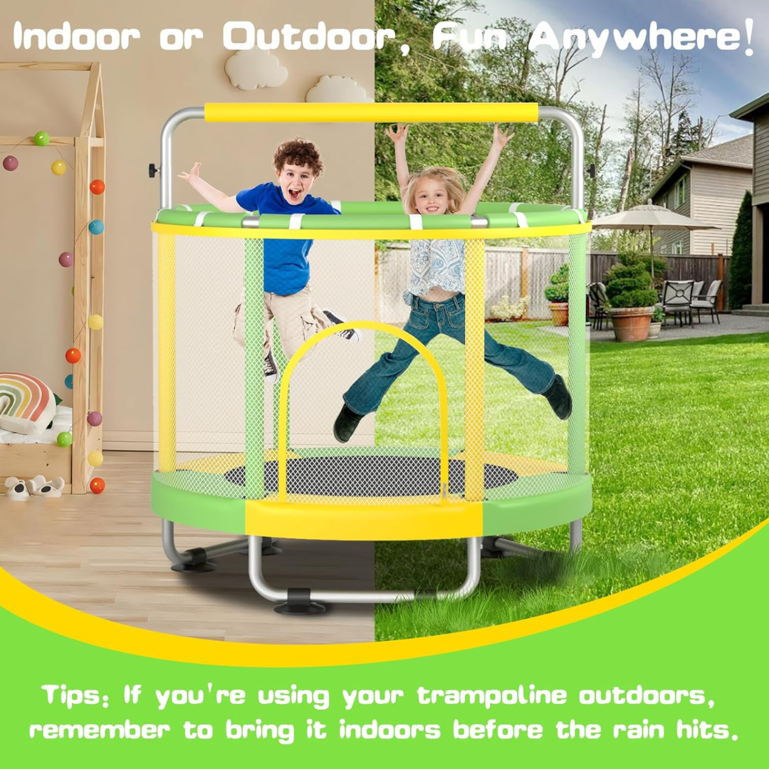 Trampoline for Kids with Enclosure