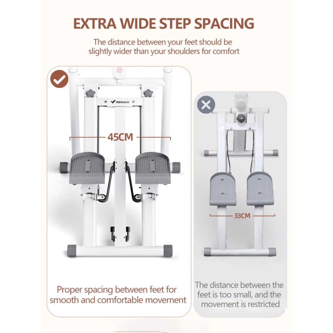 Foldable Stepper Climbing Machine