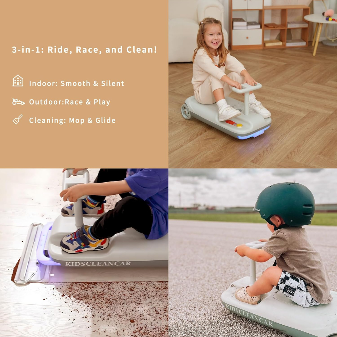 Cleaning Fun - 3 in 1 Gokart