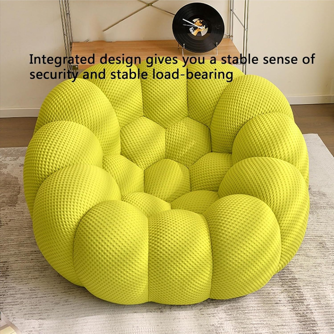 Modern Bubbling Lazy Bean Bag Couch - Single