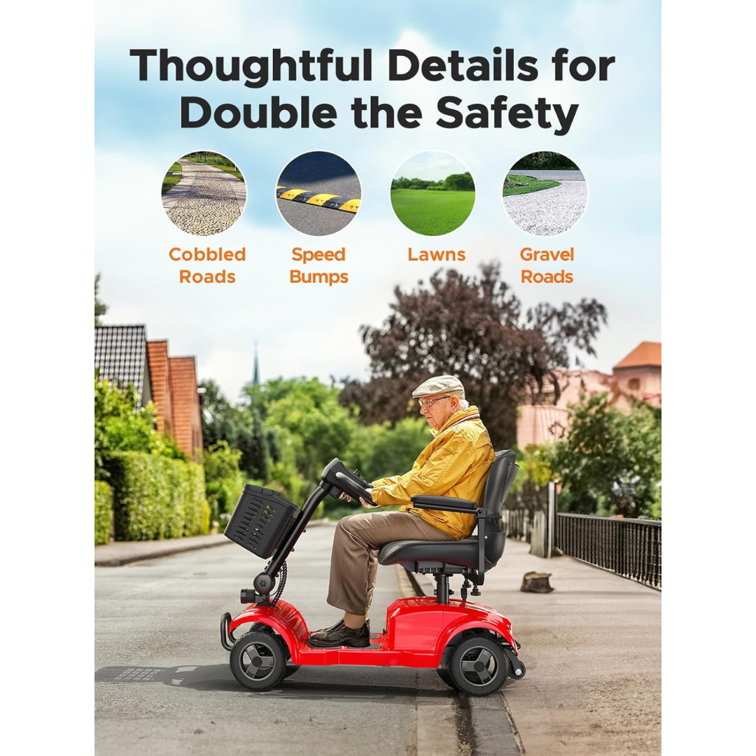 250W Electric Powered Mobile Wheelchair for Senior