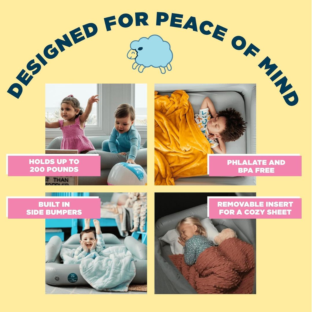 Inflatable Toddler Travel Bed