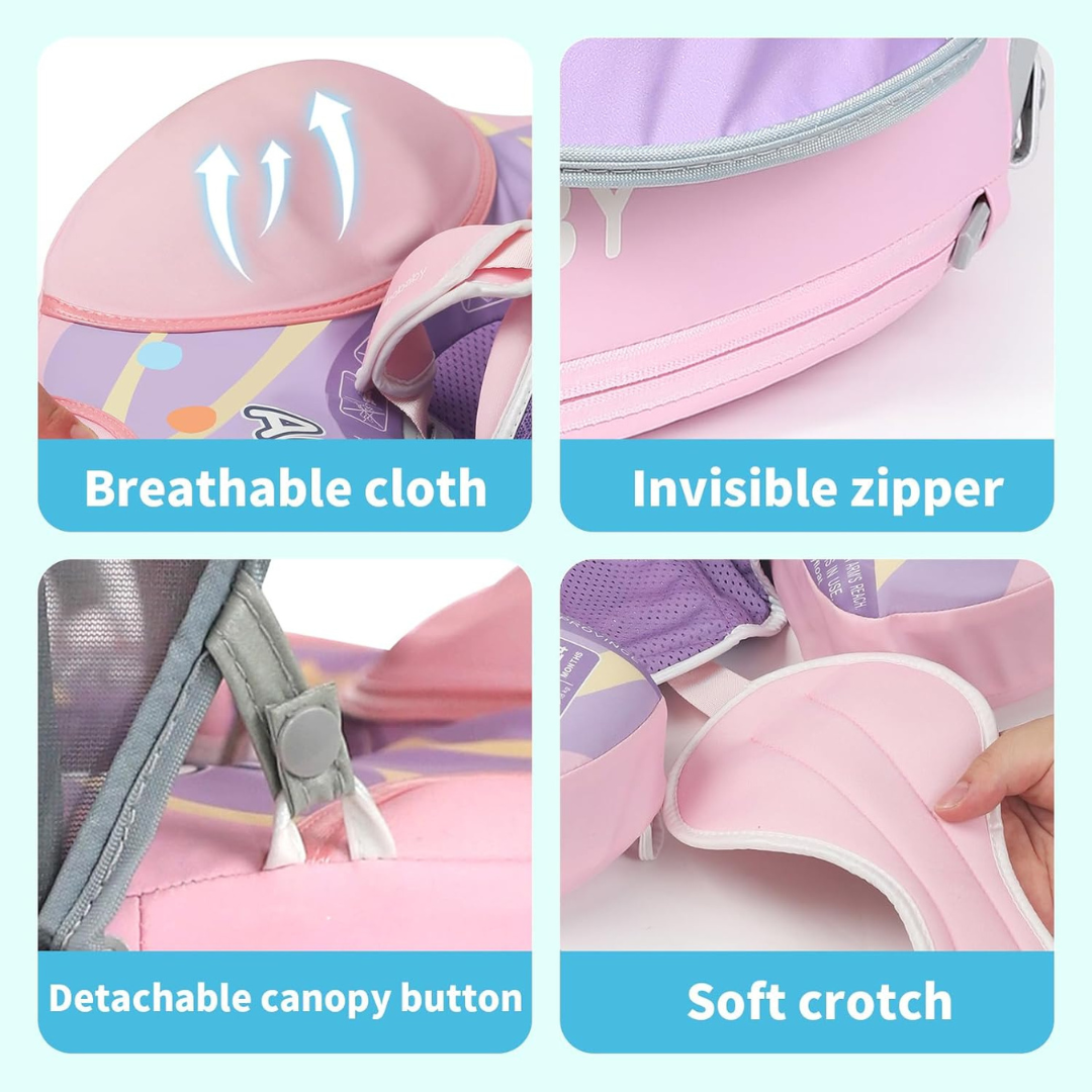 Baby Float with Canopy and Tail