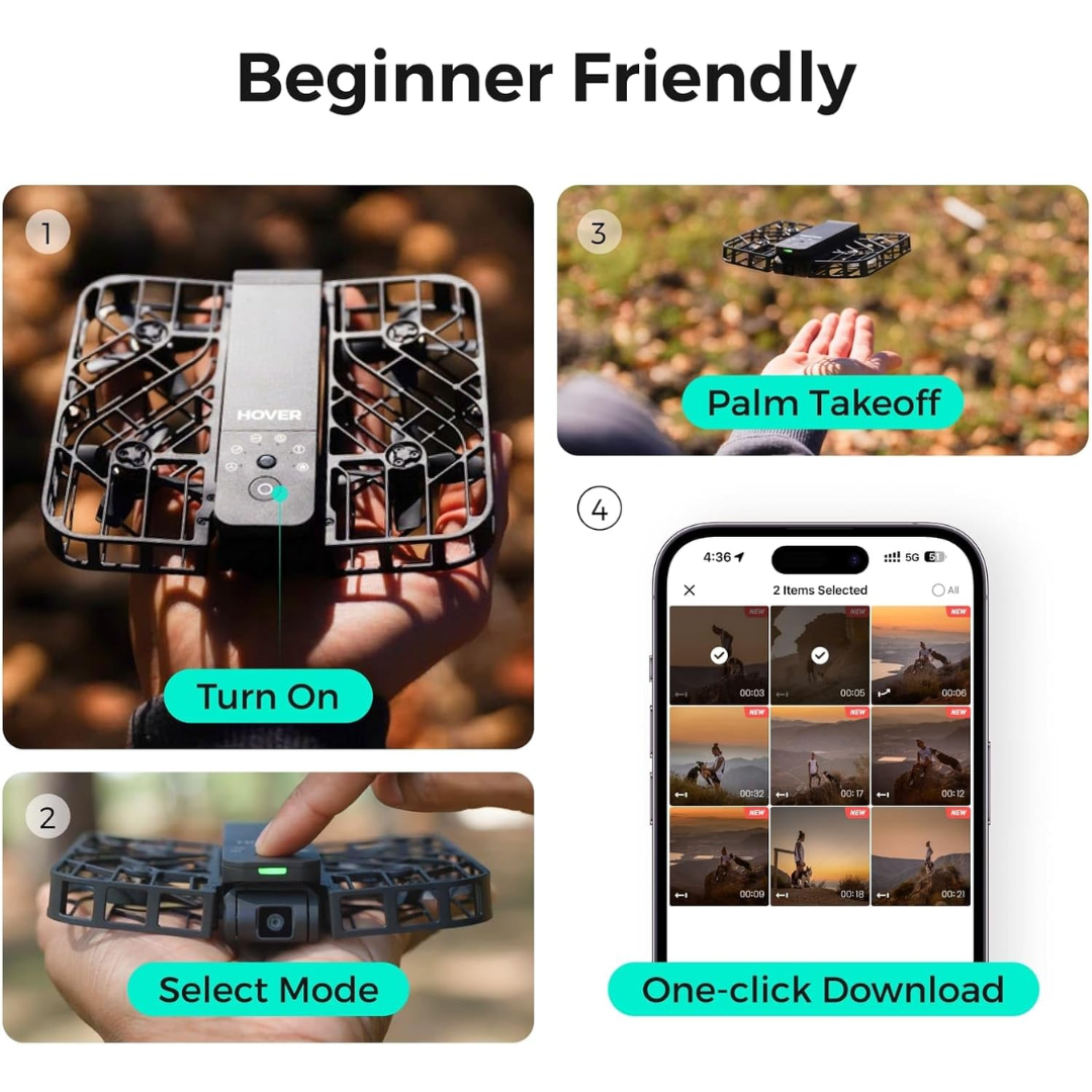 Drone with Follow Me Mode