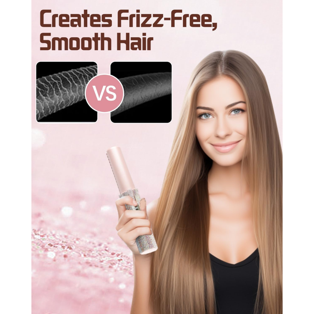 Gemstone Wireless Hair Straightener