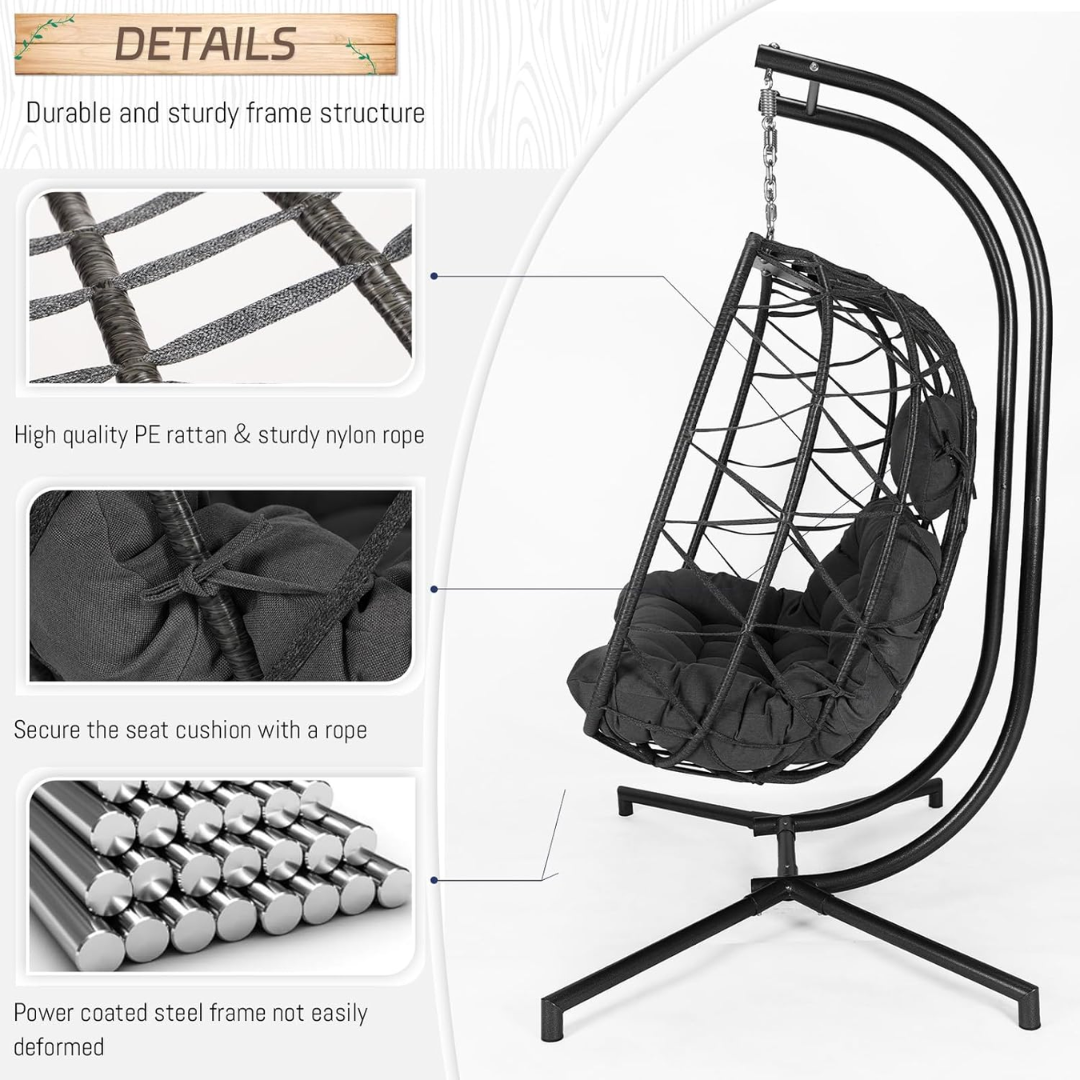 Double Swing Egg Chair