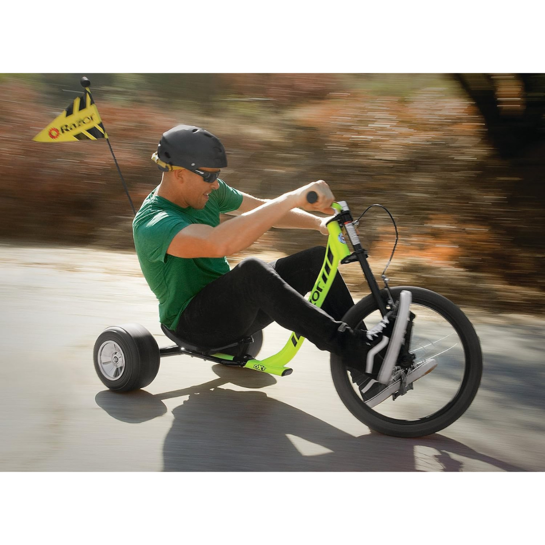 Drift Trike Yellow, One Size