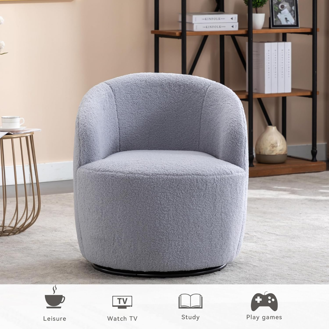 Teddy Swivel Cuddle Chair