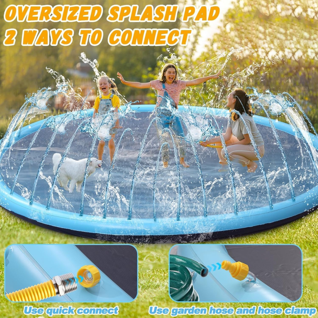 3 Sizes  Giant Inflatable Splash Pad