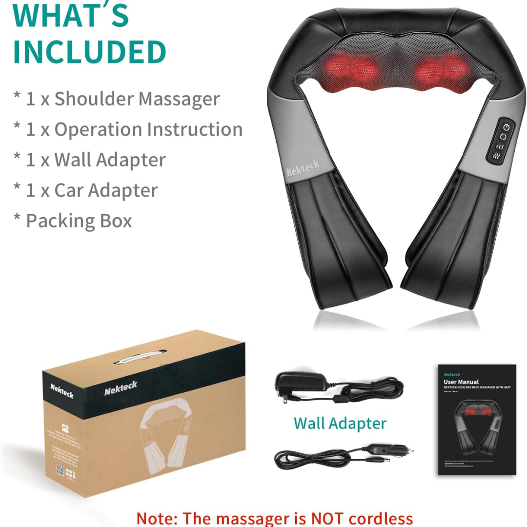 Neck and Back Massager