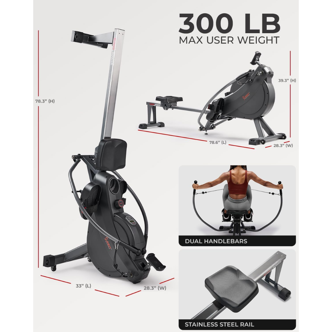 Full Motion Rowing Machine