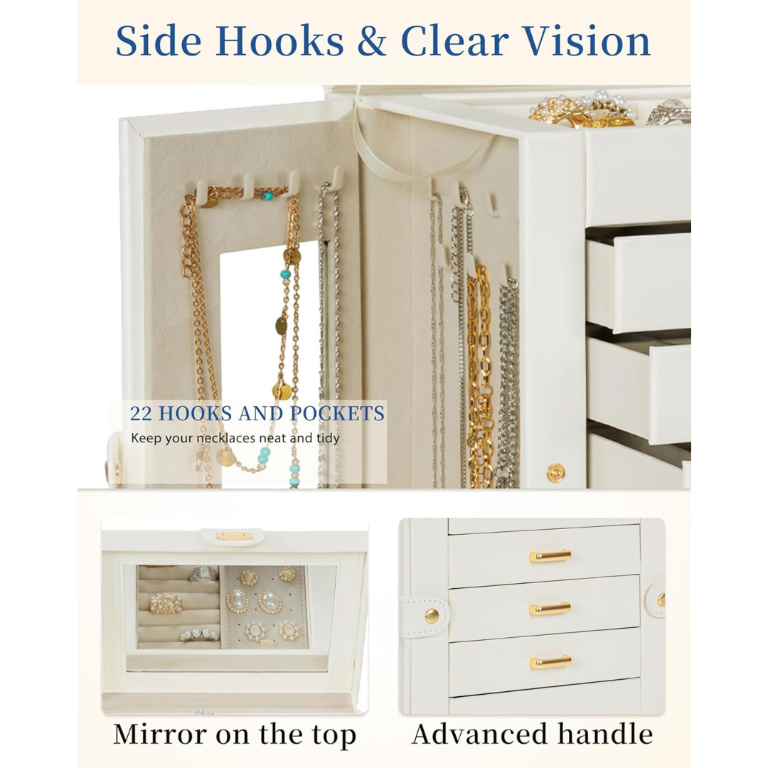 360° Rotating Jewelry Storage