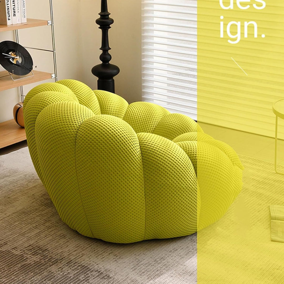 Modern Bubbling Lazy Bean Bag Couch - Single
