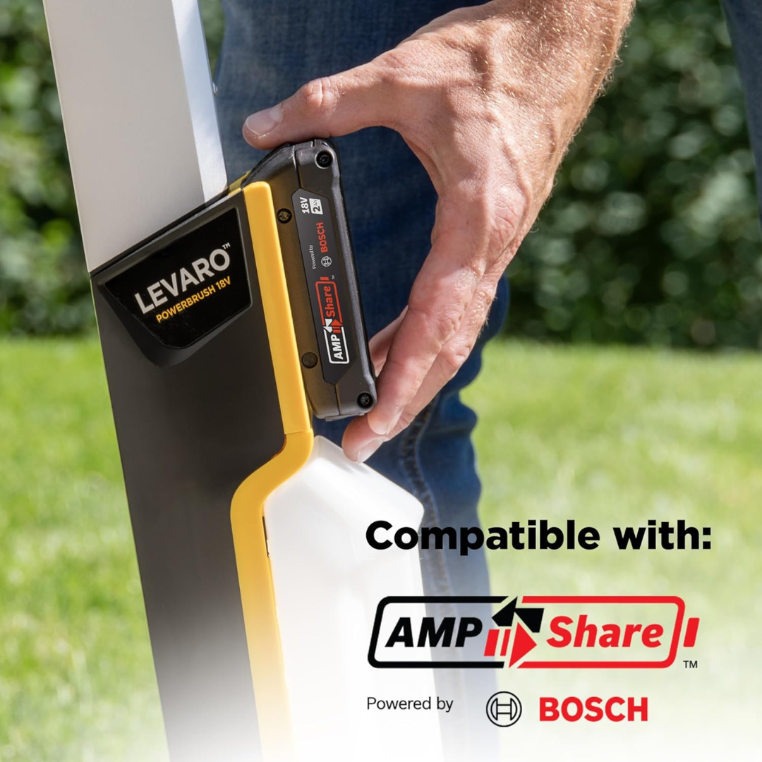 Cordless Outdoor Patio and Deck  Power Brush Cleaner