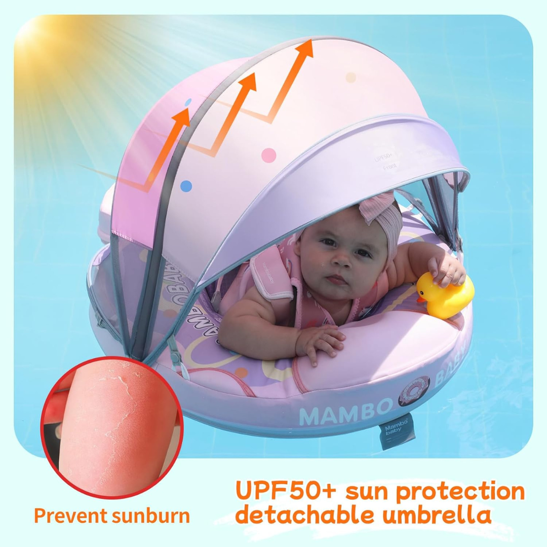 Baby Float with Canopy and Tail