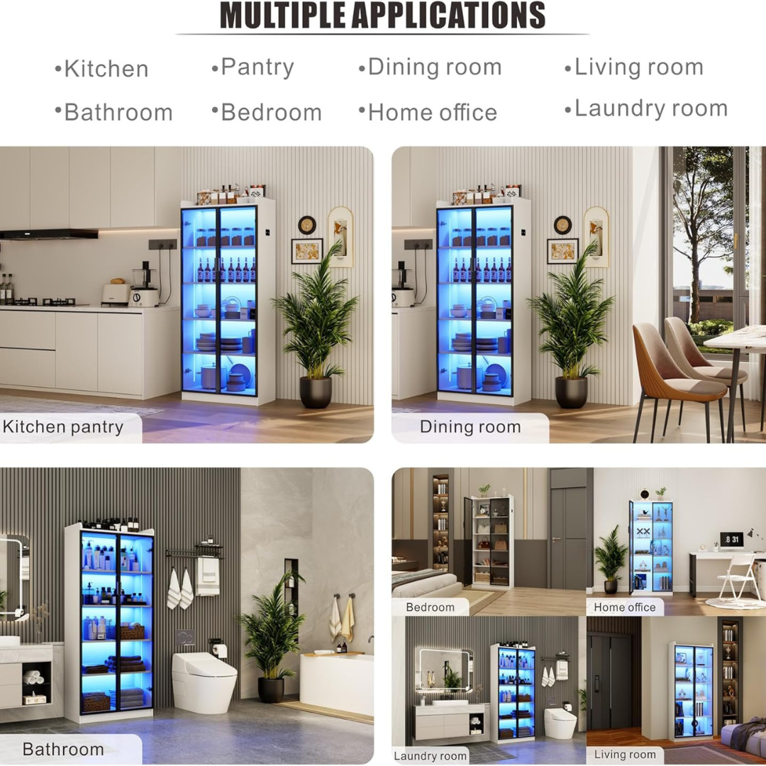 Toy Organizer with LED Lights