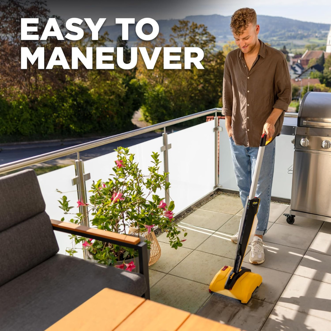 Cordless Outdoor Patio and Deck  Power Brush Cleaner