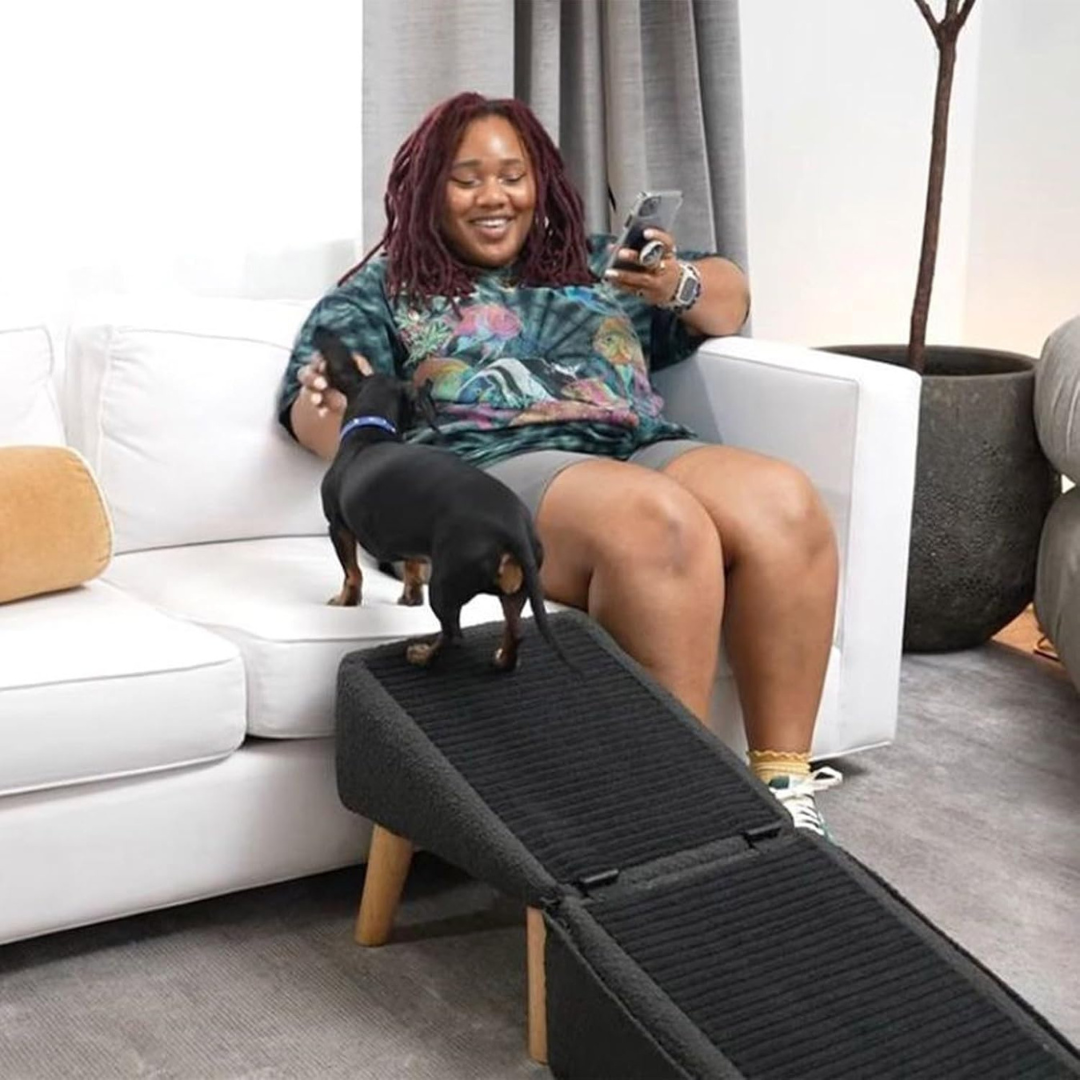 Functional Ottoman Ramp Folding Chair