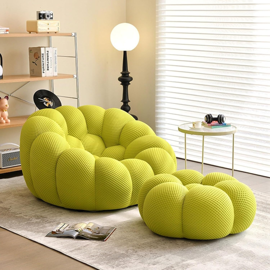 Modern Bubbling Lazy Bean Bag Couch - Single