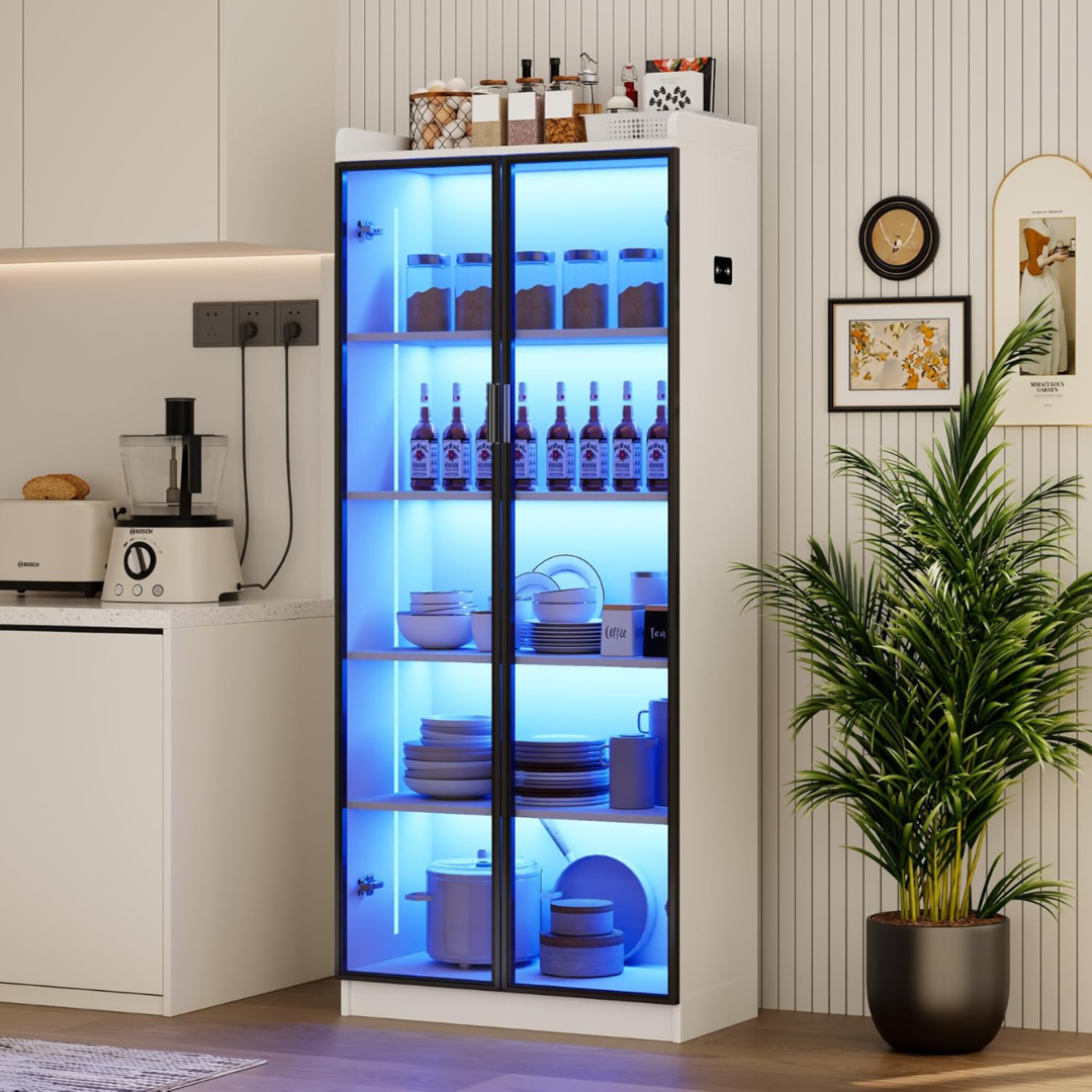 Toy Organizer with LED Lights