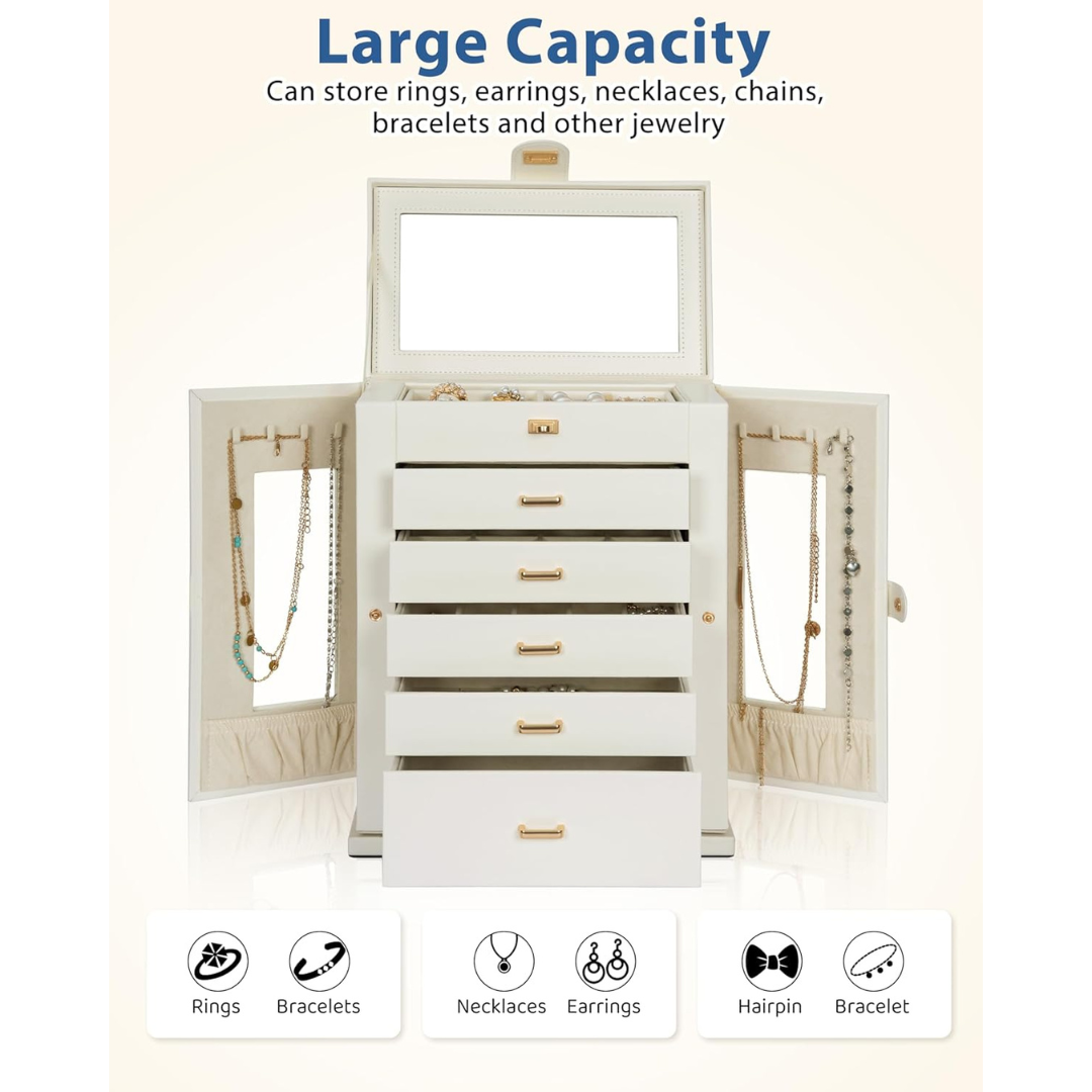 360° Rotating Jewelry Storage