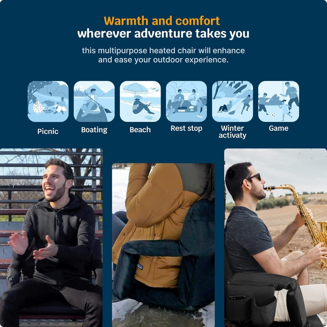 Heating Massage Stadium Chair