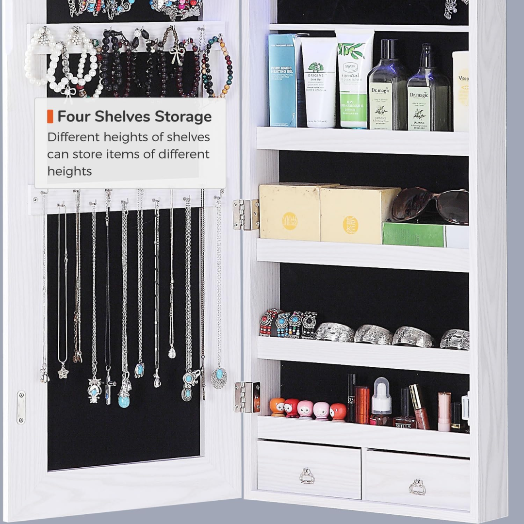 Mirror Jewelry Cabinet