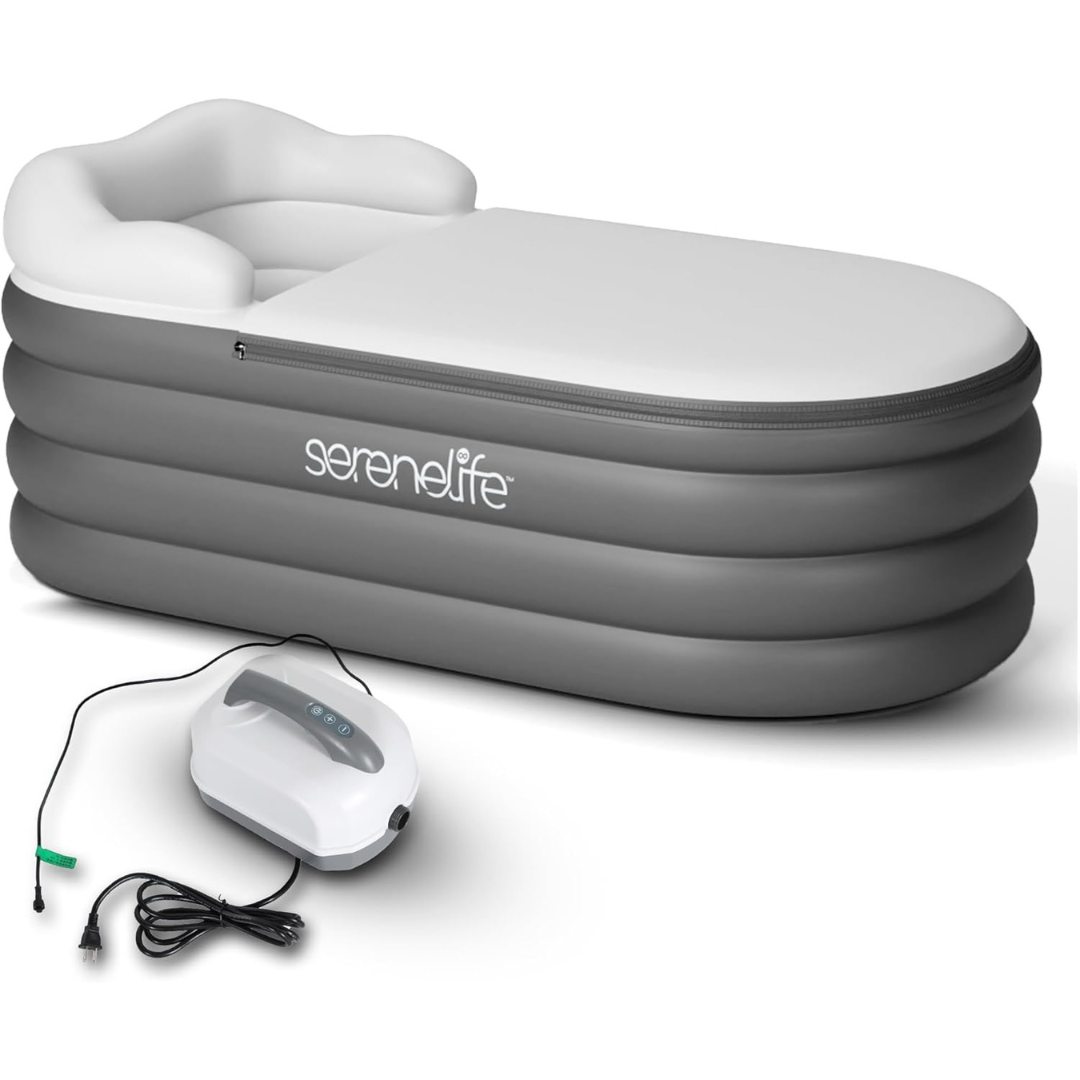 Inflatable Bathtub with Bubble Massage