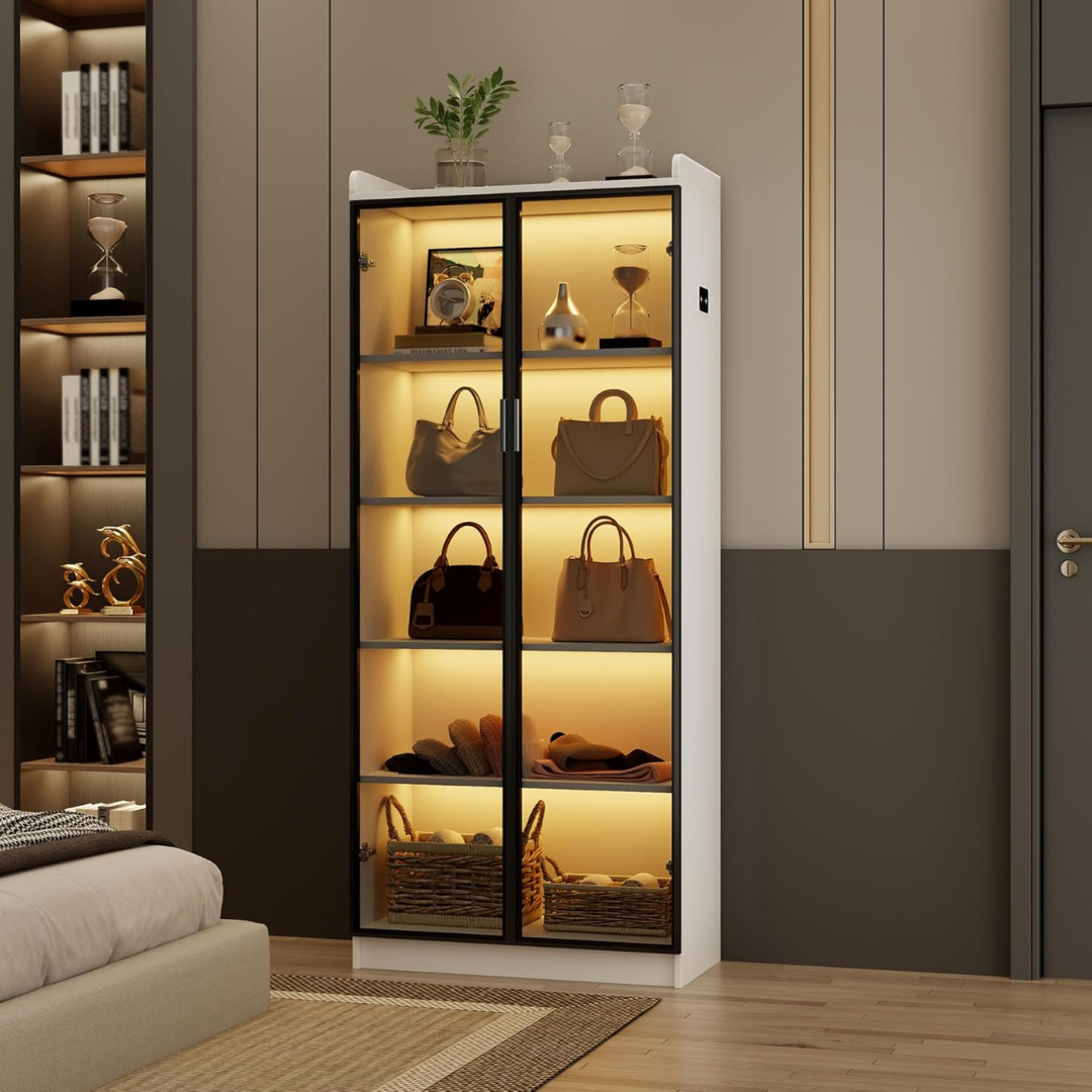 Toy Organizer with LED Lights