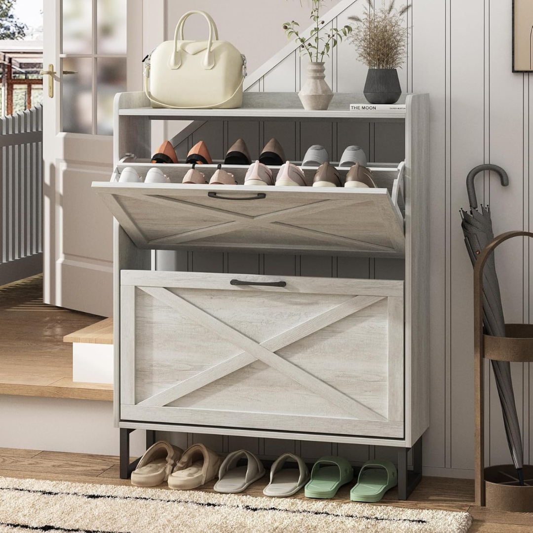 Entryway Shoe Storage Cabinet