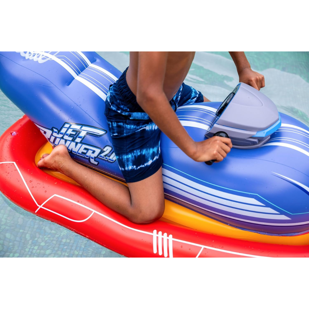 Inflatable Ride-On Watercraft Pool Float - Perfect for The Pool or Lake