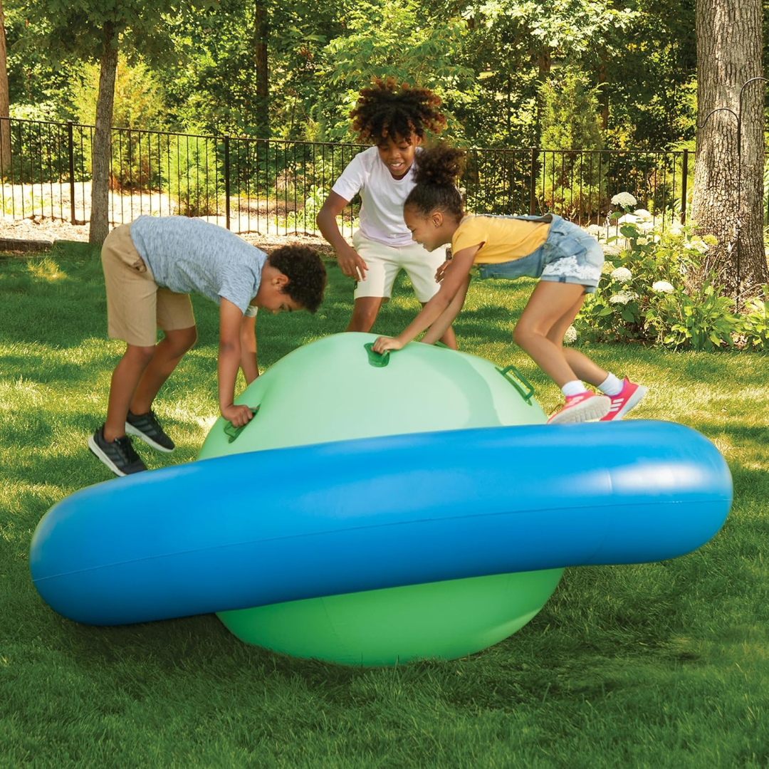 8-Foot Inflatable Dome Rocking Bouncer - Outdoor
