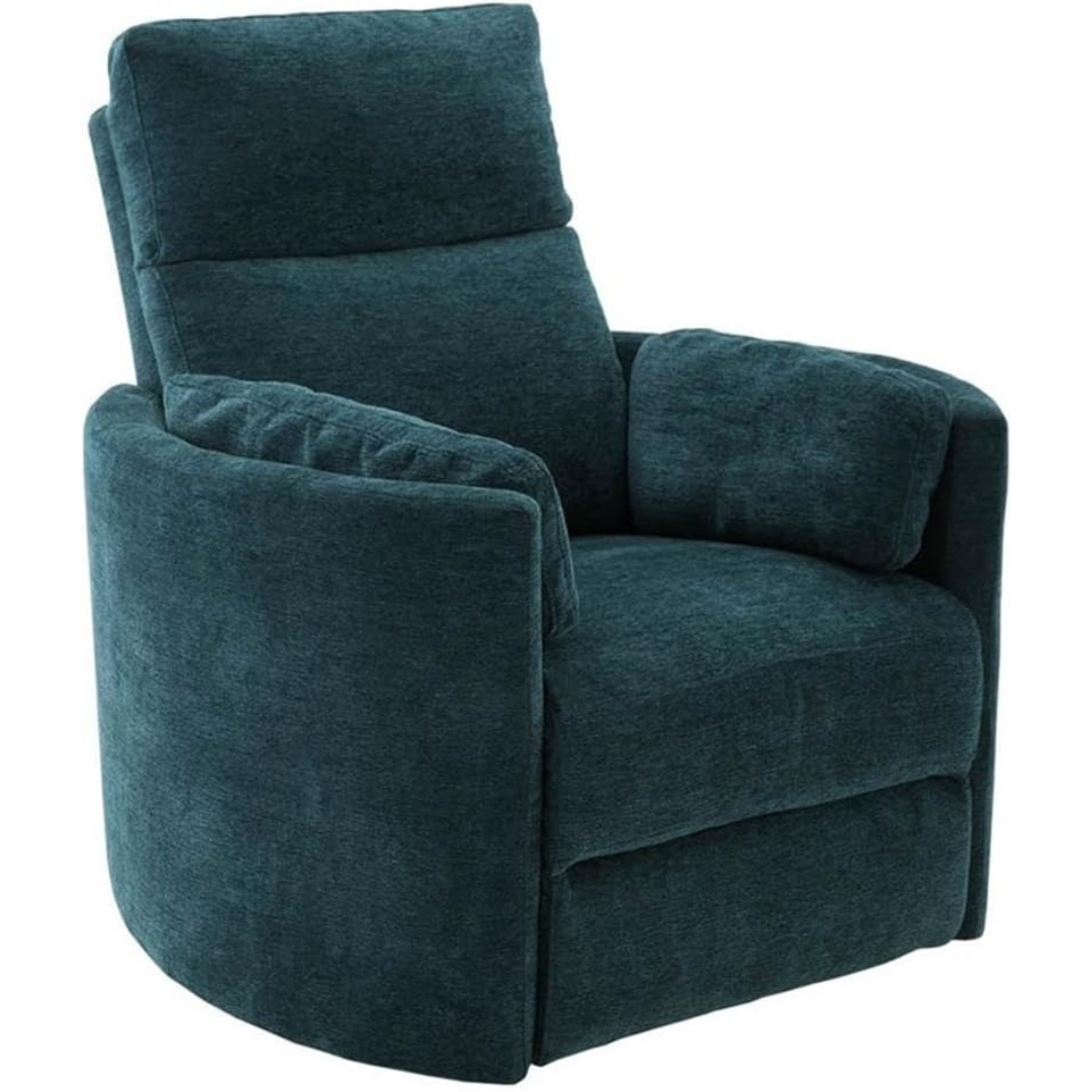 Swivel Glider Recliner in Ivory