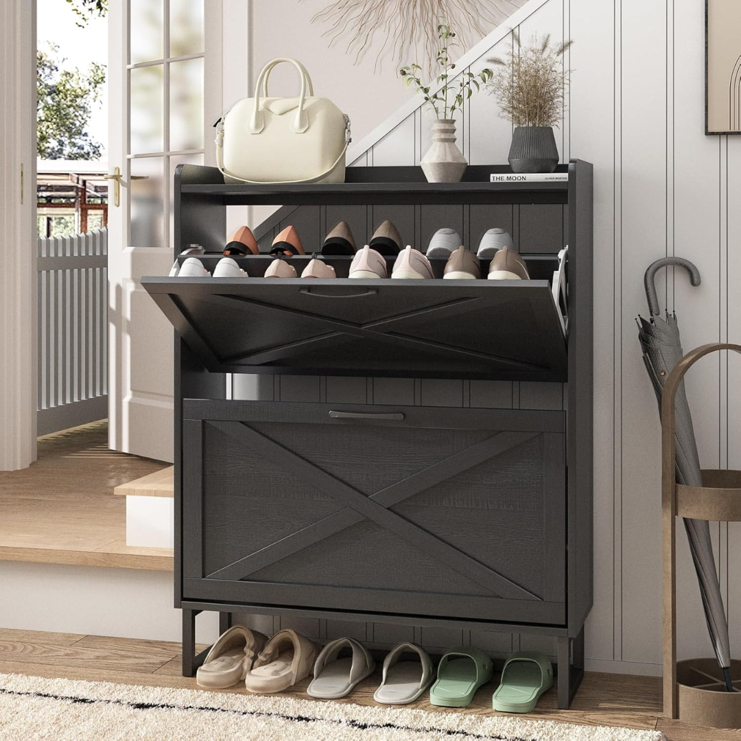 Entryway Shoe Storage Cabinet